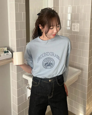 GRASS print sweatshirt