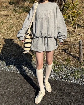 1987 Sweatshirt and Shorts Set