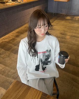Slit Loose Fit T-Shirt