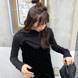 Basic turtleneck T-shirt