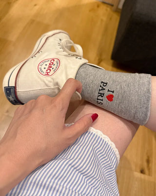 I LOVE Lettering Socks