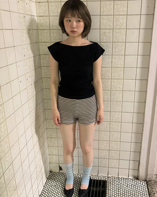 See-through high-leg warmer