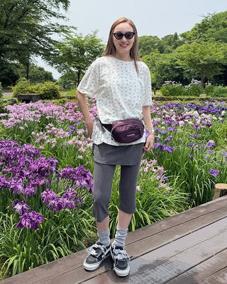 Flower Loose Fit Half Sleeve T-Shirt