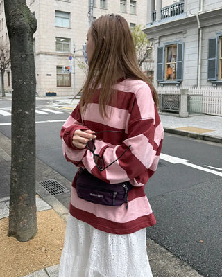 Oversized Wide Striped T-Shirt