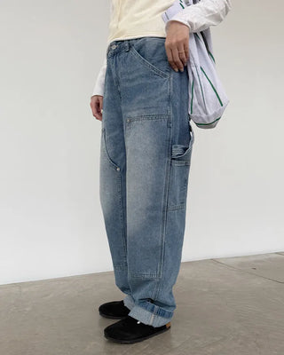 Carpenter denim pants