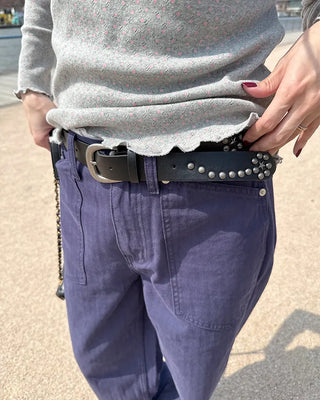 Unique studded belt