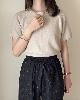 Raglan Sleeve Knit