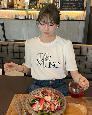 Muse Lettering Short-Sleeve T-Shirt