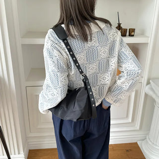 Eyelet Shoulder Bag