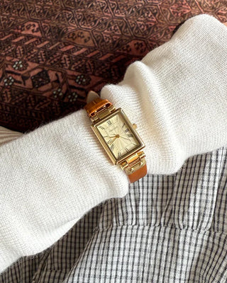 Square wristwatch