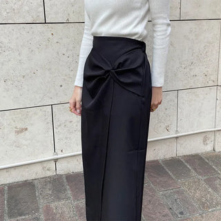 Twist strap skirt