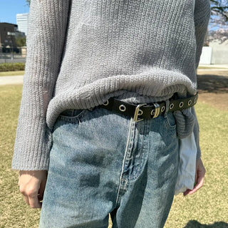 Eyelet belt