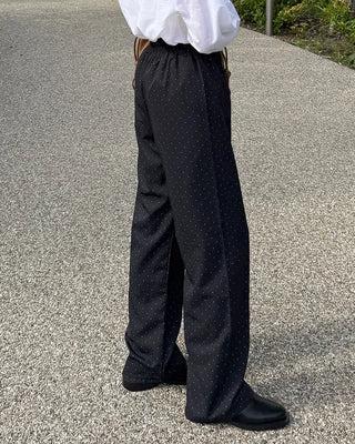 Dot banding pants