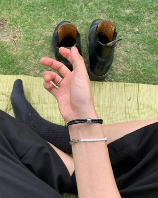 Ethnic Strap Bracelet
