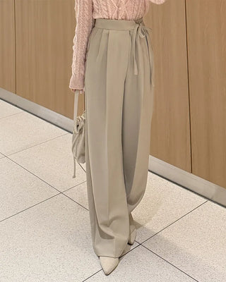 Ribbon string slacks