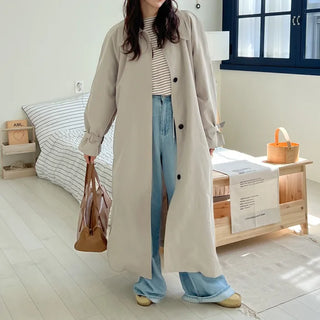 Oversized trench coat