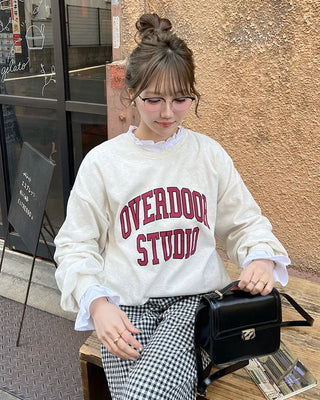 Letter print sweatshirt