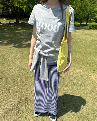 good Printed Short-Sleeved T-Shirt