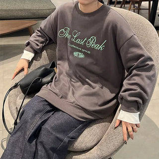 The Last Lettering Brushed Sweatshirt