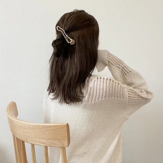 Wave Metal Hairpin