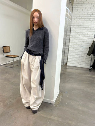 [NeverSeez] Mohair Blend Knit Set