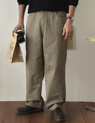 Katz Back Elastic Cotton Pants (5 colors, M~L)