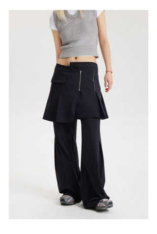 CONP Combination Culottes Set (Black)
