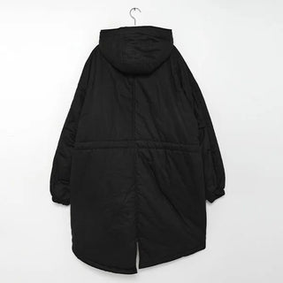 Hooded long jumper