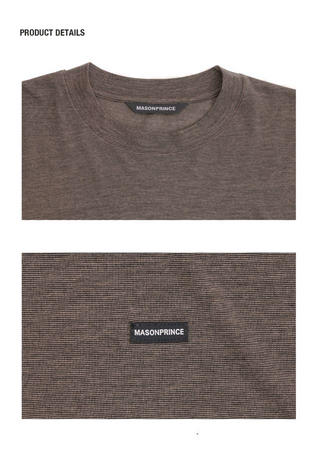 [MASONPRINCE]  Silky Resort T-Shirt