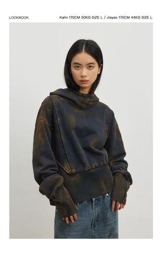 CONP Hand-painted War Hoodie (Blue)