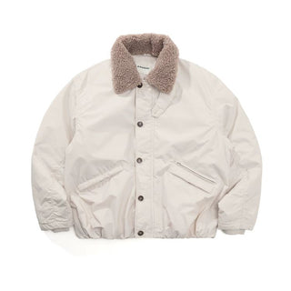 [Monterest] Detachable Fur Collar Deck Jacket