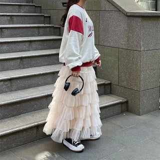 Lovely voluminous tiered skirt