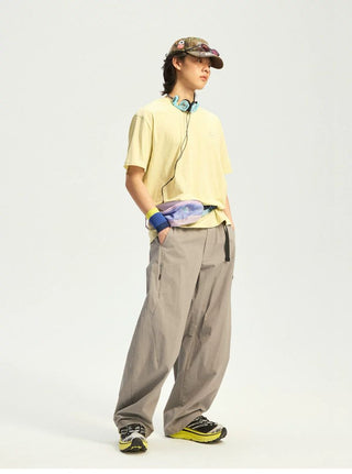 [Monterest] Quick-Dry Star Print Relaxed Fit Tee