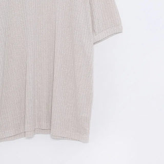 u-neck half knit