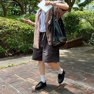 Cargo Banding Half Pants
