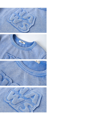 [NOTAWEAR] Patch Embroidery T-shirt