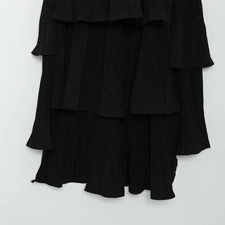 Asymmetrical Cantan Skirt