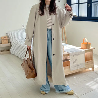 Oversized trench coat