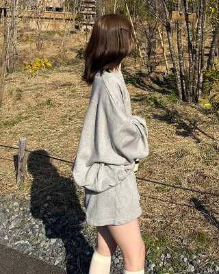 1987 Sweatshirt and Shorts Set