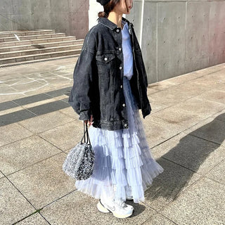Chiffon Cancan Skirt