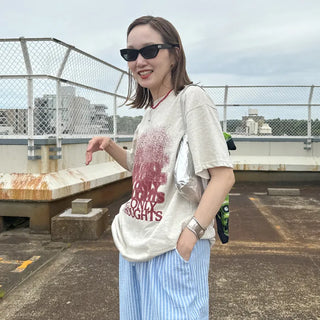 (Unisex) Gradient Lettering T-Shirt