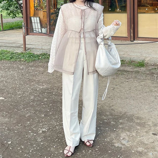 See-through loose knit