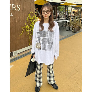 (Unisex) Square Long T-Shirt