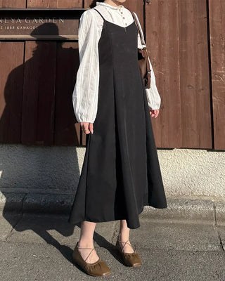 Simple bustier long dress
