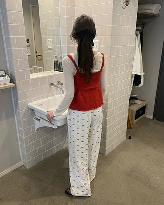 Ribbon Banding Pants