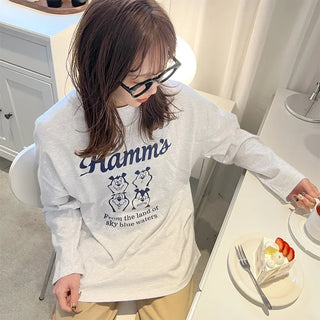 Bears Loose Long T-Shirt