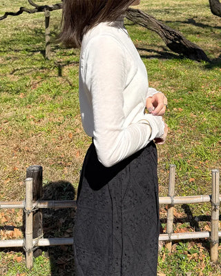 See-through layered T-shirt