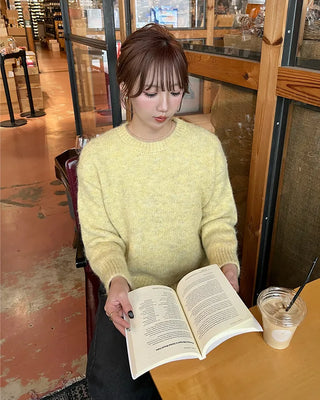 Basic round neck knit