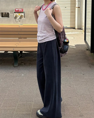 String waist sweatpants