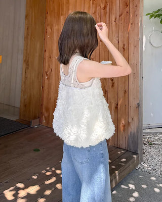 Rose Detail Bustier